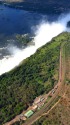 ビクトリアの滝・ジンバブエ上空