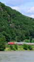 ドイツ ライン川と鉄道
