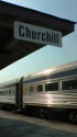 北の果て、Churchill駅