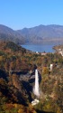 紅葉 華厳の滝と中禅寺湖