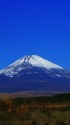 東名高速から見る富士山