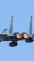 F-15 アフターバーナー離陸