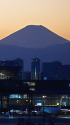 羽田空港から富士山