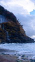 奥能登 垂水の滝と日本海