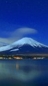 傘雲が乗っかりそうな富士山