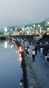 夕暮れの小樽運河