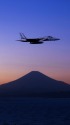 F15イーグルと富士山