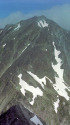 前穂高岳からの奥穂高岳～1975年