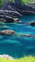 深浦の海
