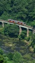水郡線 鉄橋俯瞰