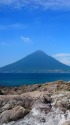 開聞岳と海