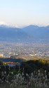 甲府盆地 遠景