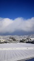 田舎の雪景色