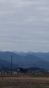 静かな山なみ