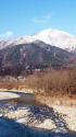信州・穂高の里山/梓川