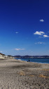 冬の湘南海岸