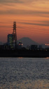 荒川夕景