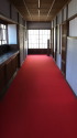 高橋是清邸の赤い廊下