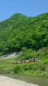 久慈川と水郡線キハE130系