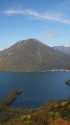 半月山展望台からの景色