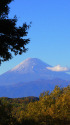 修善寺・富士見台より望む富士山