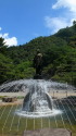 岐阜公園の噴水