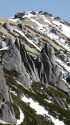 燕山荘を望む