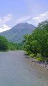 河童橋より望む焼岳