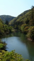 立久恵峡の神戸川