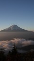 雲海に富士山