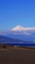 三保の松原から見る富士山