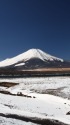 雪富士山