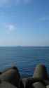 湘南の海と青空