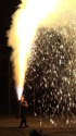 4Kハンディカムで手筒花火