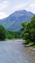 梓川と焼岳