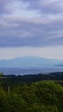 オホーツクの海と知床連山