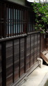 披雲閣の板塀