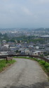 道路と津山市街