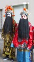 春節祭史人游行の項羽と劉備