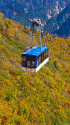 立山ロープウェイ・眼下の紅葉