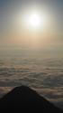 前常念と雲海