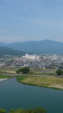 肱川と大洲市街