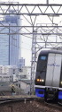 名古屋のビル街とセントレア