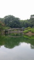 栗林公園の南湖と偃月橋