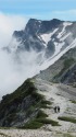 白馬岳への道