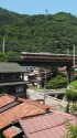 福島宿を行くしなの