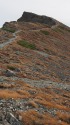 秋の白馬岳山頂