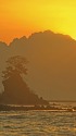立山連峰からの日の出