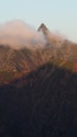 槍と常念の影