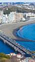 江ノ島大橋と片瀬海岸